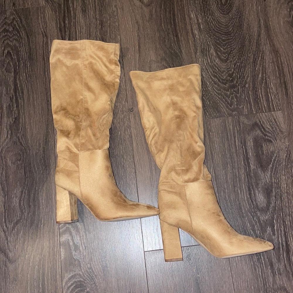 Tan boots